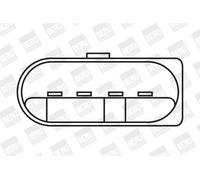 BERU ZSE003 Bobina d'accensione