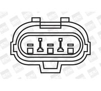 Bobina di accensione Tipo di raccordo DIN ZS264 BorgWarner (BERU) per HYUNDAI