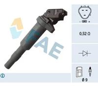 Bobina di accensione Tipo di raccordo SAE 80281 FAE per BMW 3 Touring 5 1 3 6