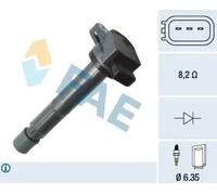 Bobina di accensione Tipo di raccordo SAE 80378 FAE per HONDA ACCORD VII Tourer