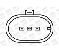 BERU ZS320 Bobina d'accensione