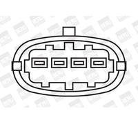 Bobina di accensione Tipo di raccordo SAE ZSE019 BorgWarner (BERU) per VOLVO S70