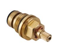 Bobina di apertura lenta Rubinetto in ottone Rubinetto a cartuccia Rubinetto per acqua calda e fredda Bagno Cucina Valvole di rubinetto Enduring Rubinetti