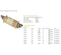 BOBINA DI AVVOLGIMENTO DZE YAMAHA YFM 80 RAPTOR/GRIZZLY '02-'08 (5G3-8