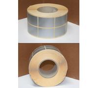 Bobina di circa 4400 etichette adesive autoadesive formato 37x60 mm