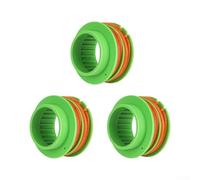 Bobina di decespugliatore pre-ferita As1300 compatibile con per Ego Power+ 56v 15 pollici modelli St1502sa St1500sf St1500f Abs e linea in nylon per un taglio efficiente dell'erba