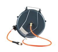 Bobina Di Espansione Automatica A Doppio Tubo For Acqua E Gas, Tamburo For Miscela Acqua E Gas, Tamburo Elettrico, Tamburo For Acqua, Tamburo For Schiuma(Upgrades10x14.5x12M)