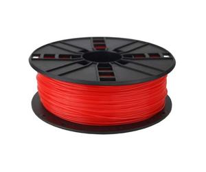 Bobina di filamento PLA Gembird 1,75 mm 1 kg rosso fluorescente