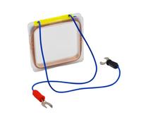 Bobina di filo di rame quadrata da laboratorio Forniture per induzione Elettromagnetismo Esperimento di fisica Accessorio per l'insegnamento Bobina di rame per progetti elettronici