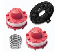Bobina di filo di ricambio da 2 pezzi, 1 tappo di ricambio, 1 punta per decespugliatore Einhell GE-CT 36/30Li E, accessorio per decespugliatore, sostituisce Einhell 3405096 bobine di ricambio.