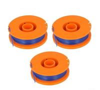 Bobina di filo di ricambio per decespugliatore Flymo Cordless CT250 CT250X, 10 m, 1 5 mm, compatibile con modelli a alimentazione singola FL225 (confezione da 3)