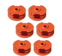 Bobina di filo di ricambio per decespugliatore per Worx WA0007, per WG105, WG106, WG108, WG109, WG112, set di 6 bobine di filo per tosaerba