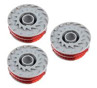 Bobina di filo di ricambio per Flymo FLY021 taglio bordo decespugliatore compatibile con Contour 500 XT, Power Trim 500 XT, Mini Trim Contour XT, Mini Trim Auto ST/XT/Plus XT (3 pezzi)