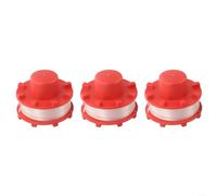 Bobina di filo di ricambio per Ge-ct 36/30 Li E Solo per Agillo 36/255 Bl e per decespugliatori Agillo 18/200 2 mm filo di nylon lungo 8 metri di lunghezza accessori da taglio set di tre unità