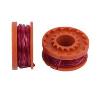 Bobina di filo per decespugliatore, 0,2 cm, 3 m, per WG150 WG151 WG154 WG163 WG180 WG175, ricambio per alimentazione automatica WA0010 con tappo, accessorio per tagliaerba facile da installare (8+2)