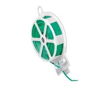 Bobina di filo plastificato 100 m, resistente alla corrosione, ideale per recinzioni, giardinaggio e artigianato.