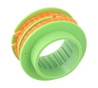 Bobina di filo pre-avvolta da 2,4 mm, 5 m, per EGO ST1500E BC1500E, 1500E, parte di ricambio in nylon ritorto con testa a urto integrata