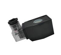 Bobina di plastica AB410 per elettrovalvola a solenoide impermeabile per esterni, foro interno 16 mm, altezza 40 mm, 220 V, 24 V (DC12 V)