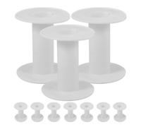 Bobina di plastica bianca da 10 pezzi Bobine vuote per nastro che borda la