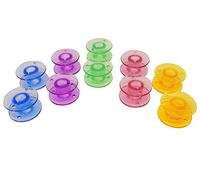 Bobina di plastica colorata colorata per macchina da cucire Singer 1507, 2250, 2259, 2263, 2273, 8280, 2282, 10 pezzi