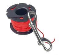 Bobina di plastica della bobina di immersione per le PMI per la boa | Linea della corda della boa di sicurezza di visibilità, dispositivo di segnalazione subacquea per l'attrezzatura di