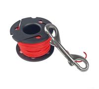 Bobina di plastica della bobina di immersione per le PMI per la boa | Linea della corda della boa di sicurezza di visibilità, dispositivo di segnalazione subacquea per l'attrezzatura di