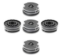 Bobina di ricambio del trimmer,5 bobine di taglio,compatibile con il tosaerba Parkside 20-LI PRT 50 PRT 300 PRT 550, bobine di taglio,Bobina di Ricambio per decespugliatore a Corda