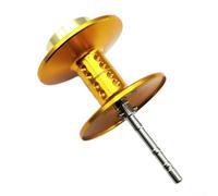 Bobina di ricambio in metallo per Daiwa Tatula per CT CS 100 16 17 18 20 SV Salamandra 150 Rocket Reel Parts Line Cup Fishing Gear (oro)