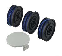 Bobina di ricambio per decespugliatore, con coperture, per Ryobi-RLT4027/RLT4125/RLT5027/RLT5127/RLT6030/RLT6130Risultati precisi e di taglio (3+1)