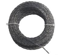 Bobina di ricambio per decespugliatore elettrico e decespugliatore in nylon rinforzato, 2-3 mm x 15 m, confezione da 2 pezzi, per decespugliatori elettrici e decespugliatori, compatibile con KOTARBAU