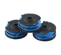 Bobina di ricambio per decespugliatore GT840, GT850, GT-F10, bobina a doppio filo, diametro 0,6 mm, lunghezza 2 x 5 m, compatibile con modelli Wolf dal 2013, confezione da 3
