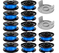 Bobina di ricambio per tagliabordi Ryobi Weed Wacker String, 3,4 m 0,2 cm String Trimmer Line per Ryobi String Trimmer Ricarica, per Ryobi One+AC14RL3A 18v 24v 40v Cordless Weed Eater Spool