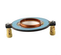 Bobina di ricambio per tweeter da 34,4 mm, 51,3 mm, 72,2 mm, 74,5 mm, diaframma in pellicola argentata, parti audio fai da te, 8Ω 40-100 W (34,4 mm)