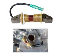 Bobina di ricarica elettrica da 12 V per motori MZ175, EF2600 e 166F, compatibile con accessori per generatori da 2 kW, struttura in ottone, distanza foro centrale di montaggio 76 mm