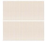 Bobina di rilegatura a spirale 16mm 100 pezzi Alta capacità 48 loop Passo 4:1 140 fogli A4 Bobina di rilegatura a spirale per documenti di ufficio File di ingegneria Progetti (Oro)