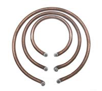 Bobina di riscaldamento elettrico con supporto in alluminio per una diffusione uniforme del calore e tubi in rame per una lunga durata negli usi di cottura (a)