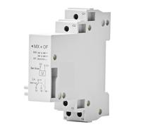 Bobina di sgancio sicurezza 24V 48V 220V for interruttore ausiliario MCB MX DZ47, elettromagnetico emergenza, 1 pezzo(ACDC 220V)