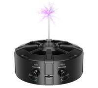Bobina di Tesla, Carillon a Bobina di Tesla, Generatore di Fulmini Artificiali Tattili, Adatto per Esperimenti Scientifici