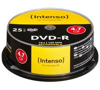 BOBINA DVD INTENSO DVDR, 16X, cakebox