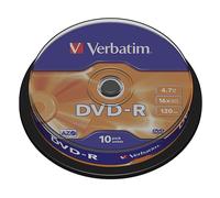 Bobina DVD VERBATIM DVD-R Matt Silver