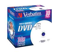 BOBINA DVD VERBATIM DVDR, 16X, Cartone