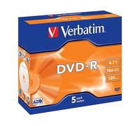 BOBINA DVD VERBATIM DVDR, 16x, Custodia