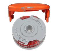 Bobina e filo autoalimentati doppi e coperchio del cappuccio della bobina compatibili con i decespugliatori