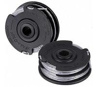 Bobina e filo da 2 pezzi da 6 m per tagliabordi Greenworks G40LT G40LT30 21107 di ricambio