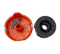 Bobina e filo per decespugliatore Black & Decker per GL315 GL350 GL650, parti affidabili per lavori efficaci sul prato (1 tappo + 1 bobina)