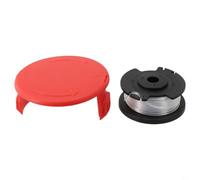 Bobina e filo per decespugliatore con coperchio, 4,9 m di filo di confine e bobina di plastica compatibile con ge- per utensili da giardino ct 18/28 Li e Li TC