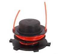 Bobina e Gruppo Linea per Decespugliatori, Linea 2.4mm per 25-2 Teste, Ricambio 4002 713 3017, Rosso Nero