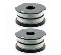 Bobina e linea per tagliabordi Black & Decker GL652 GL653 GL650 GL315 GL350 GL670 modelli, confezione da 2 bobine di ricambio, parte A6441X2