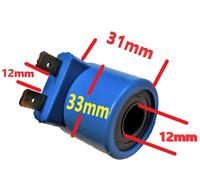 Bobina Elettromagnetica DC 12V 17W Valvola GPL LPG TOMASETTO, LOVATO Etc