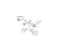 Bobina elettronica motosega modelli 2525 A2500 ORIGINALE STIGA 118805204/0